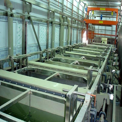 High Precision Aluminium Anodized Equipment / Totally Enclosed Anodizing Production Line