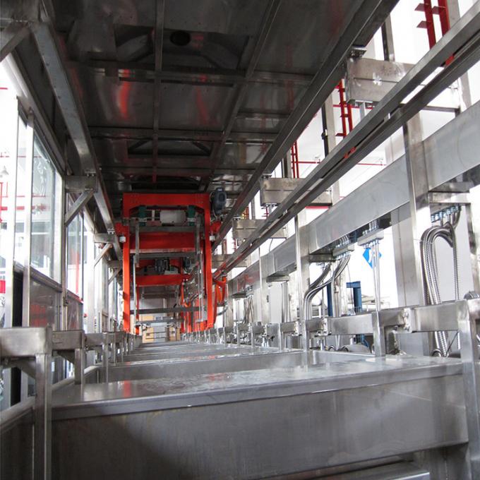 Large Aluminium Titanium Anodize Plant / Anodic Oxidation Machine Line